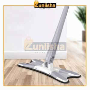"High-Quality X-Type Microfiber Floor Mop – 360° Rotating Hands-Free Squeeze Mop for Home & Kitchen | Flat Mop with Replaceable Cloth Pads | Perfect for Tile, Wood & Laminate Cleaning"