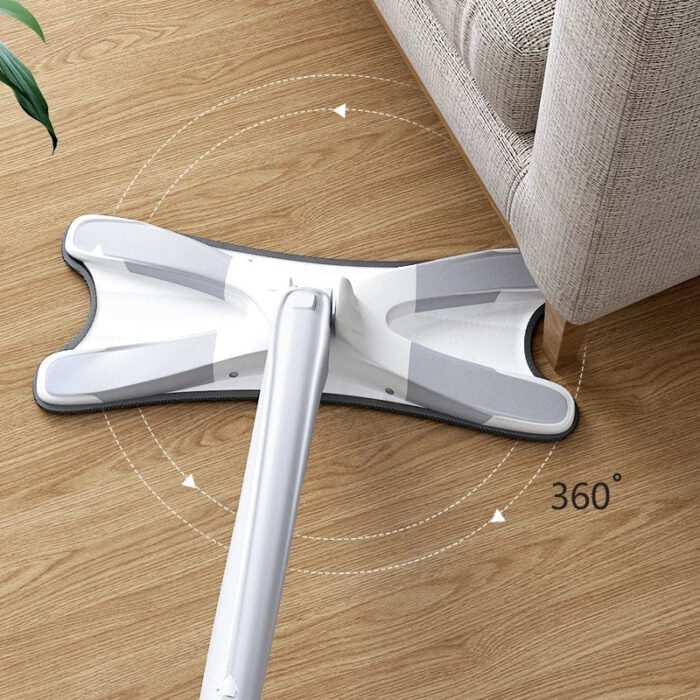 "High-Quality X-Type Microfiber Floor Mop – 360° Rotating Hands-Free Squeeze Mop for Home & Kitchen | Flat Mop with Replaceable Cloth Pads | Perfect for Tile, Wood & Laminate Cleaning"