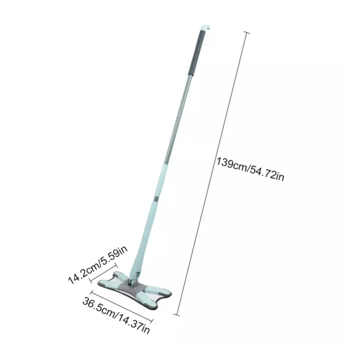 "High-Quality X-Type Microfiber Floor Mop – 360° Rotating Hands-Free Squeeze Mop for Home & Kitchen | Flat Mop with Replaceable Cloth Pads | Perfect for Tile, Wood & Laminate Cleaning"
